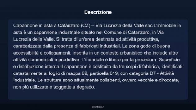 Immobile in asta di 1700 m² in vendita a Catanzaro - Foto 3