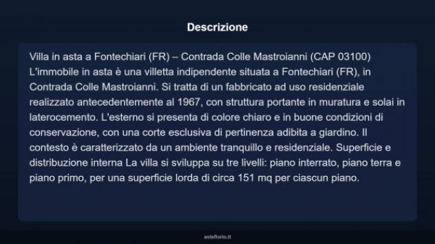 Immobile in asta di 151 m² con più di 5 locali in vendita a Fontechiari - Foto 4