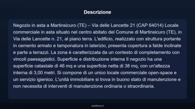 Immobile in asta di 46 m² in vendita a Martinsicuro - Foto 4