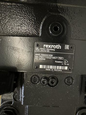 Pompa Rexroth A4VG180 R992001638