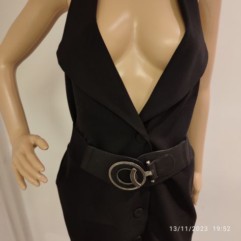 Abito gilet nero Victoria