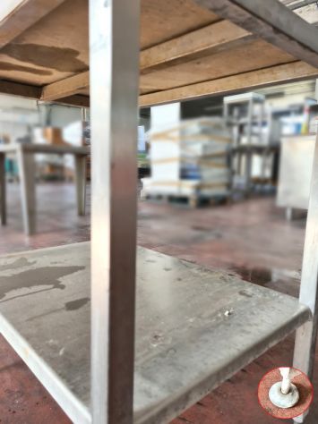 tavolo inox da pasticceria usato - Foto 2