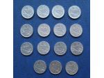 lotto 189 - Francia 1/2 mezzo franc 15 monete anni diversi vedi foto e descrizio
