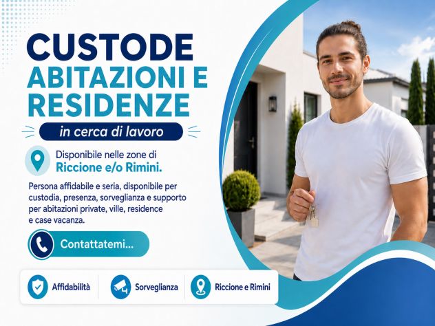 custode ville abitazioni hotel