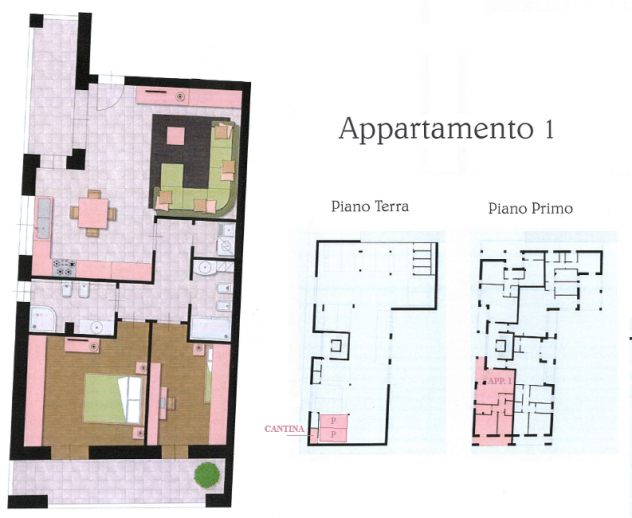 Appartamento in vendita a Cascina 91 mq Rif: 1316330 - Foto 8