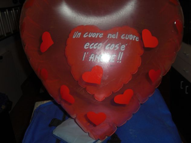 CUORE DOPPIO GONFIABILE CON DEDICA. - Foto 5
