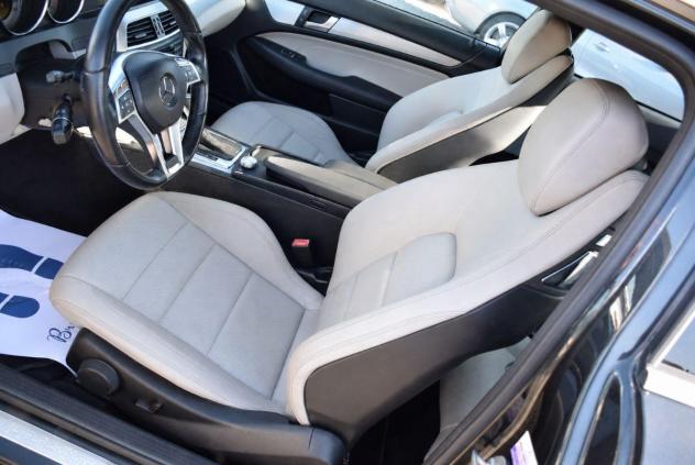 MERCEDES Classe C Coupè 220CDI 170CV AUTOMATICA Avantgarde - PELLE - NAVI - CRUISE - BT - SENSORI - LED - XENO - FULL OPTIONAL - Foto 6
