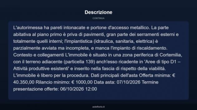 Immobile in asta di 152 m², box auto in vendita a Cortemilia - Foto 13