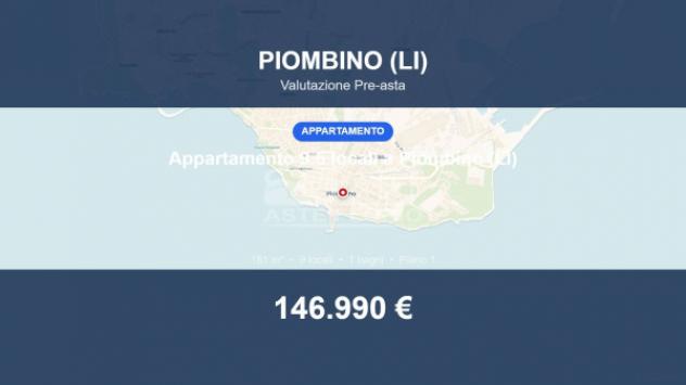Immobile in asta di 181 m² con più di 5 locali in vendita a Piombino