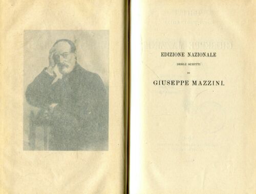 GIUSEPPE MAZZINI, SCRITTI EDITI ED INEDITI, SCRITTI POLITICI, 1924. - Foto 4
