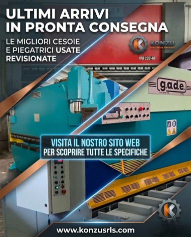 Macchine utensili in pronta consegna