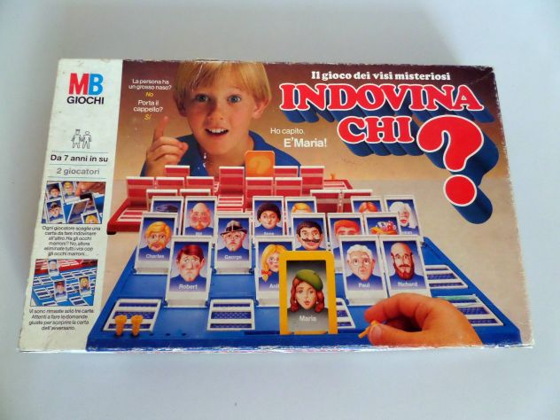 Gioco da tavolo " Indovina Chi? " versione 1987 MB giochi - Foto 2