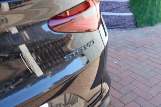 Alfa Romeo Stelvio 2.2 Turbodiesel 160cv VELOCE TETTO-H&K-PELLE - Foto 9