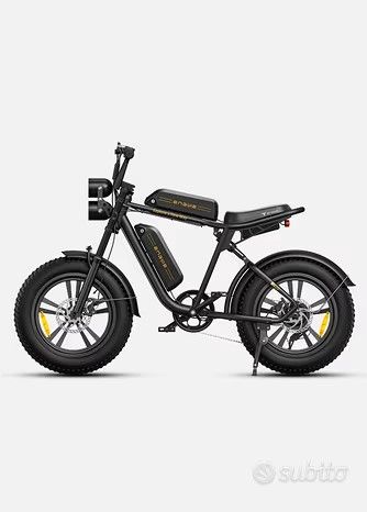 FAT BIKE ENGWE M20 750W 48V DOPPIA BATTERIA NUOVO - Foto 3