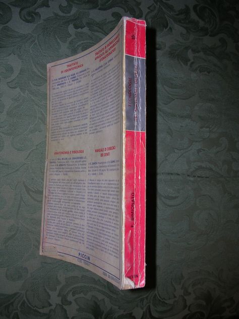 TECNOLOGIE DEI MATERIALI DENTALI VOLUME PRIMO TOMO PRIMO - Foto 2