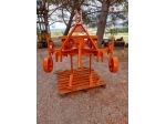 Arieggiatore/drenatore per vigneti a 2 ancore semoventi tramite cardano.