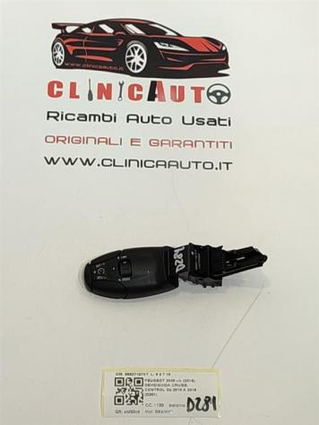 COMANDI CRUISE CONTROL PEUGEOT 208 Serie 96637157XT EB2/HMZ (1219)