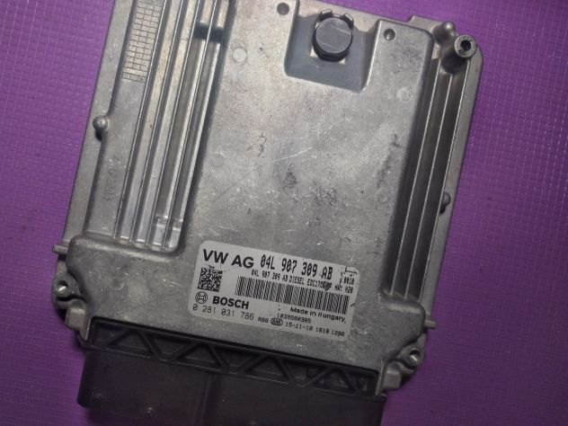 ECU AUDI Q3 2.0 BOSCH 0281031786 04L907309AB 2014/11-2018/12 Centralina Audi 04 - Foto 3