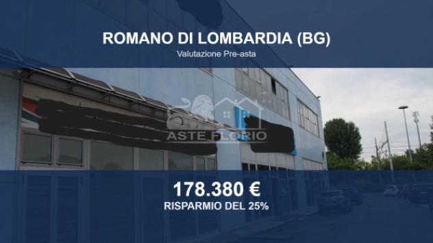 Immobile in asta di 640 m² in vendita a Romano di Lombardia