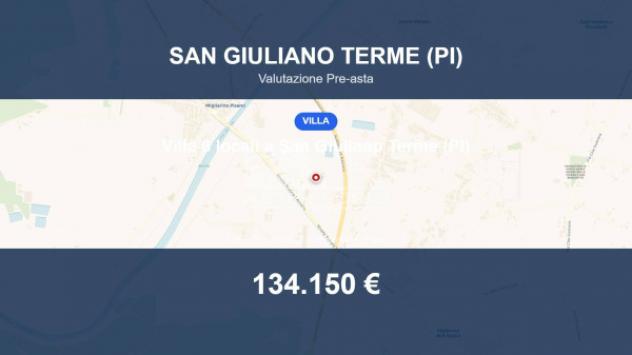Immobile in asta di 145 m² con più di 5 locali in vendita a San Giuliano Terme