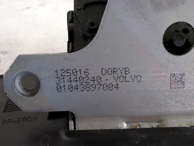 31440240 CHIUSURA SERRATURA PORTELLONE COFANO POSTERIORE BAULE VOLVO ...
