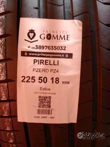 2 gomme 225 50 18 pirelli a2497 - Foto 2