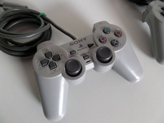 Joypad Playstation SCPH 1180 (anno 1997) analogici concavi, raro! - Foto 3