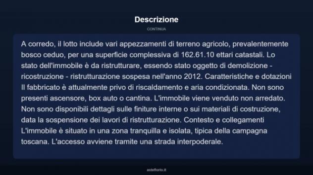Immobile in asta di 162 m² in vendita a Chianni - Foto 8
