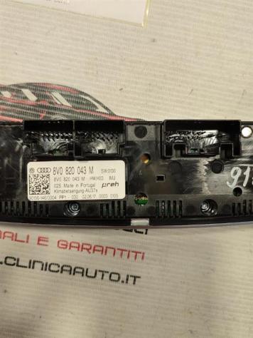 COMANDI CLIMA AUDI A3 Sportback Serie (8VF) 8V0820043M (16) - Foto 4