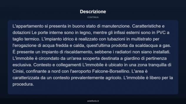 Immobile in asta di 212 m² con più di 5 locali in vendita a Cinisi - Foto 17