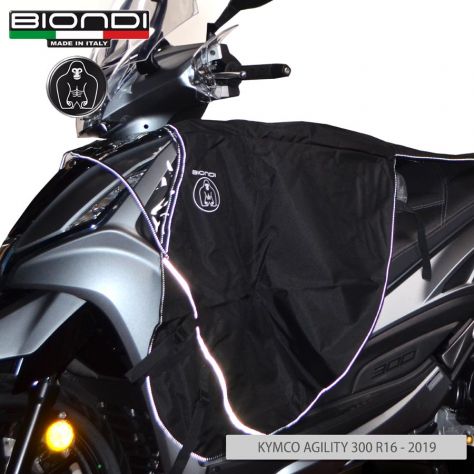 Coprigambe per Kymco Movie super 8 Super 9 Vivio Heroism Biondi Lampa - Foto 3