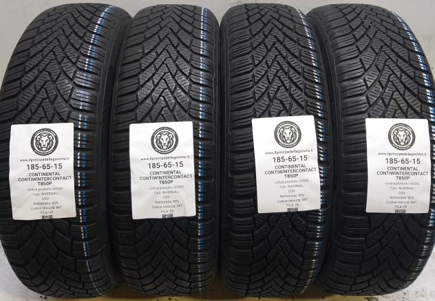 4 GOMME 185 65 15 CONTINENTAL A63590