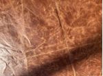 Pellame crazy horse a vegetale bottalato cognac