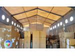 Coperture in Pvc Modulari 8 x 16 x 5,40 mt, velcro Sistem