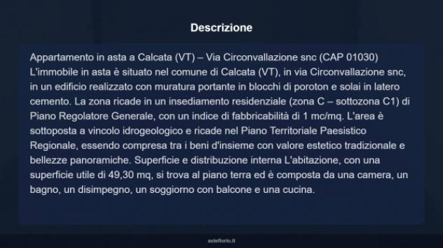 Immobile in asta di 49 m², box auto in vendita a Calcata - Foto 10
