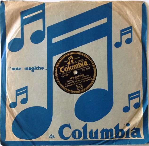 5 dischi 78 rpm del 1955-di Eddy Calvert e la sua tromba d'oro-Ediz. Columbia - Foto 8