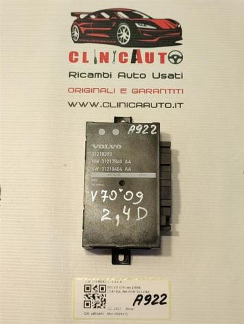 CENTRALINA PORTELLONE POSTERIORE VOLVO V70 3° Serie 31218393 (0716)
