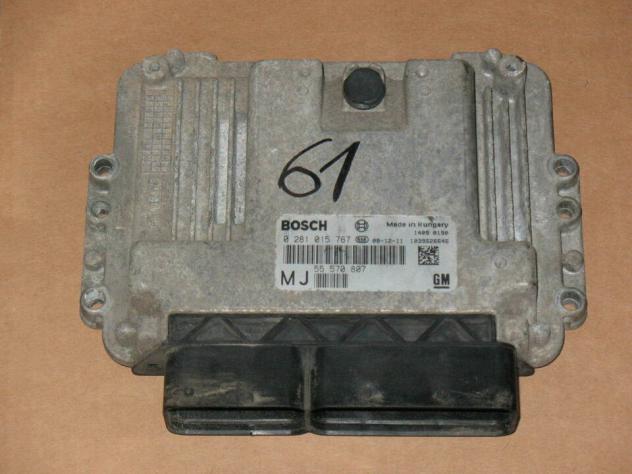 0281015767 ECU OPEL ASTRA ZAFIRA 1.9 0281015767 55570807 EDC16C39