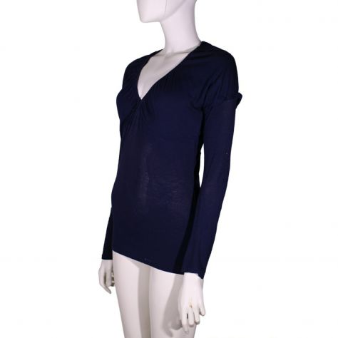 Sottogiacca in maglia blu - tg. S - Foto 6