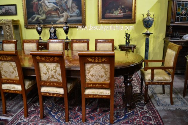 Coppia di poltrone capotavola stile olandese - Foto 3