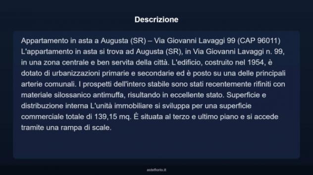 Immobile in asta di 139 m² in vendita a Augusta - Foto 4