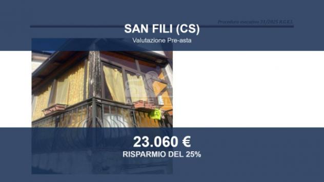 Immobile in asta di 156 m² con più di 5 locali in vendita a San Fili