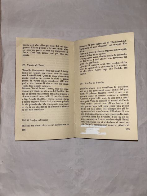 1 LIBRO MOLTO RARO OGGI “101 STORIE ZEN” NYOGEN SENZAKI,ANNO 1989(17’ EDIZIONE) - Foto 9