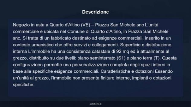 Immobile in asta di 92 m² in vendita a Quarto d'Altino - Foto 9