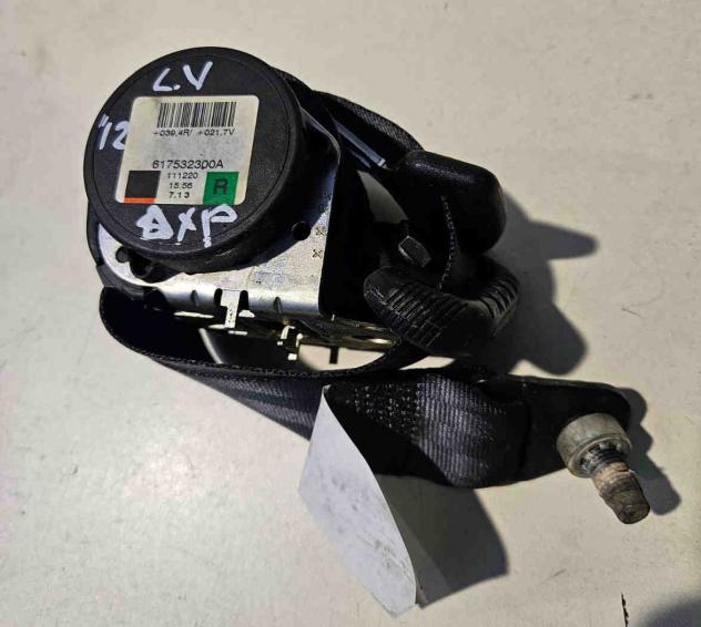CINTURA DI SICUREZZA POSTERIORE DX LANCIA Ypsilon 4° Serie 617532300A (1123)