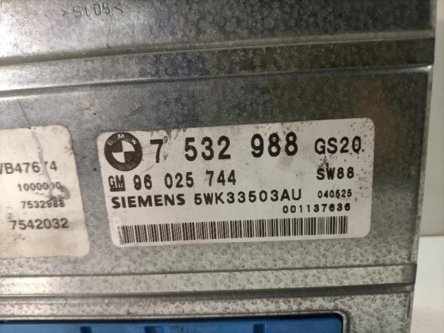 CENTRALINA CAMBIO BMW X3 1° Serie 306D3 diesel 2993 (0410) - Foto 2