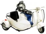Modellino Moto d'Epoca Vespa Piaggio Sidecar 1959 cm 21 R43003
