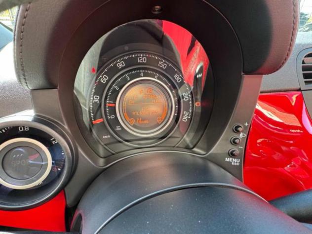 ABARTH 595C C 1.4 Turbo T-Jet MTA PELLE ROSSA rif. 24063198 - Foto 10