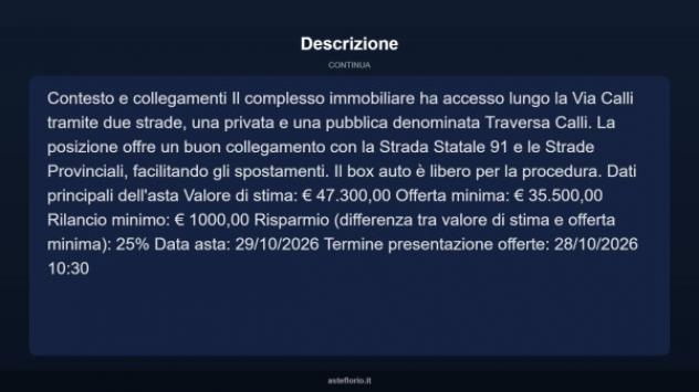 Immobile in asta di 54 m², box auto in vendita a Campagna - Foto 16