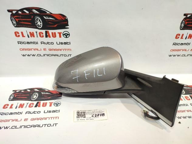 SPECCHIETTO RETROVISORE DESTRO TOYOTA Yaris Serie 879100DB30 025614 1KRFE (1416) - Foto 2